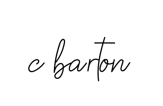 Handwritten Signature for C-barton - Style 145 Online