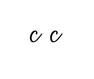 Handwritten Signature for C-c - Style 142 Online