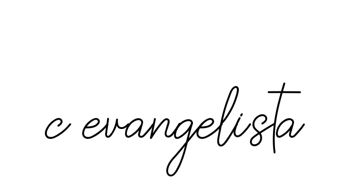 Handwritten Signature for C-evangelista - Style 145 Online