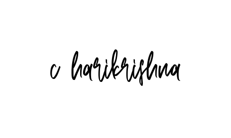 C-harikrishna signature
