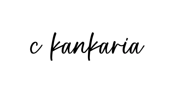 Handwritten Signature for C-kankaria - Style 142 Online