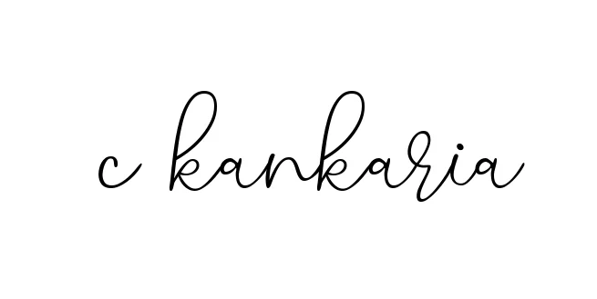 Handwritten Signature for C-kankaria - Style 147 Online