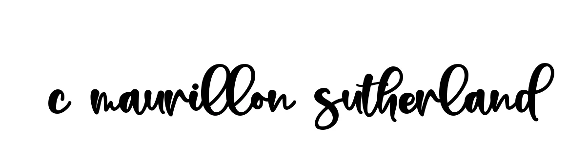 Handwritten Signature for C-maurillon-sutherland - Style 136 Online