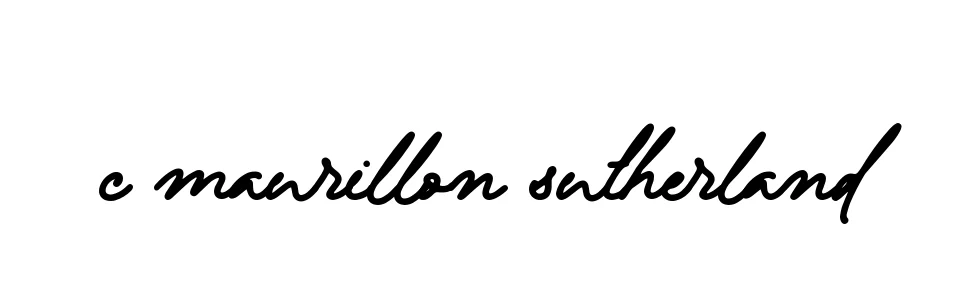 Handwritten Signature for C-maurillon-sutherland - Style 137 Online