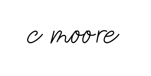 Handwritten Signature for C-moore - Style 145 Online