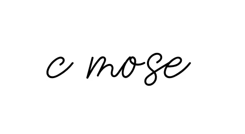 Handwritten Signature for C-mose - Style 145 Online
