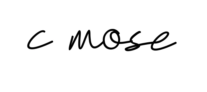 Handwritten Signature for C-mose - Style 155 Online