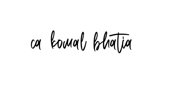 Ca-komal-bhatia signature