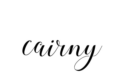 Handwritten Signature for Cairny - Style 144 Online