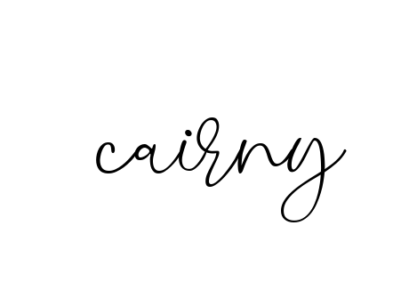 Handwritten Signature for Cairny - Style 147 Online