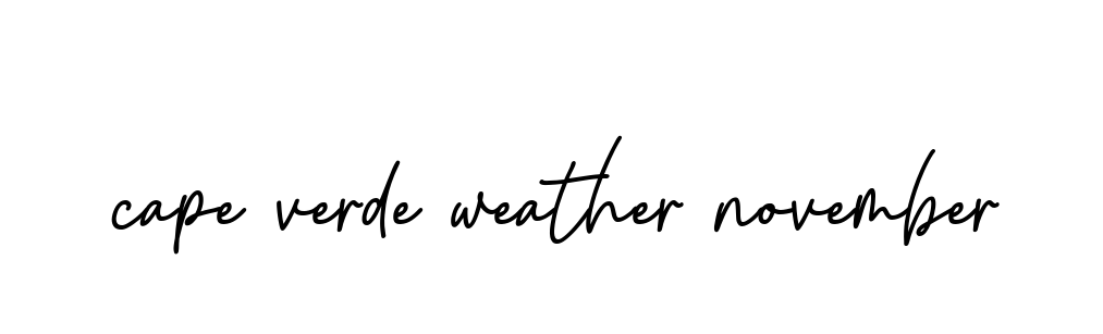Cape-verde-weather-november signature