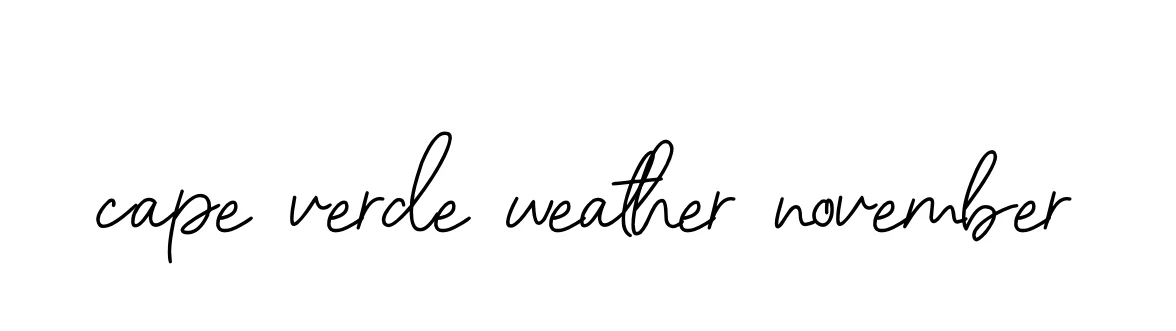 Cape-verde-weather-november signature