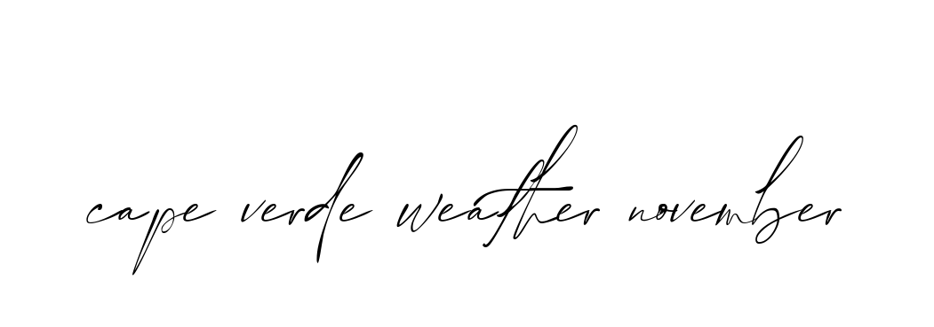 Cape-verde-weather-november signature
