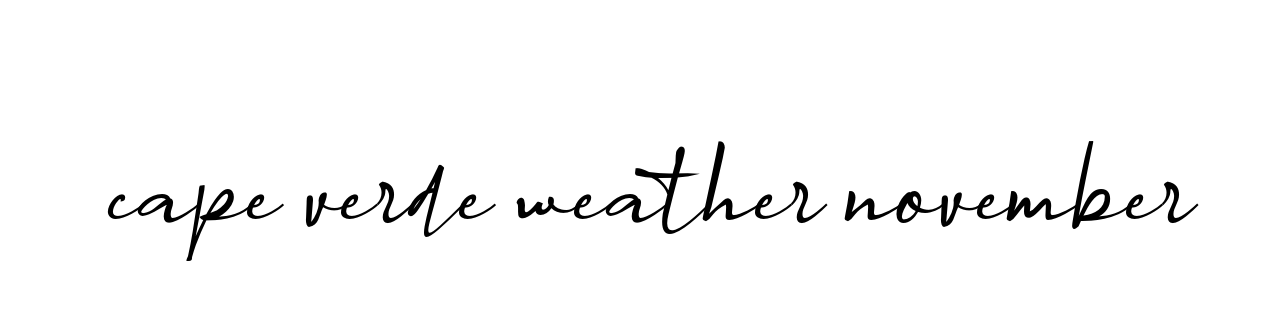 Cape-verde-weather-november signature