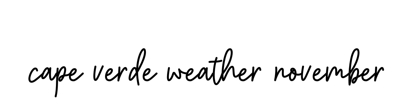 Cape-verde-weather-november signature