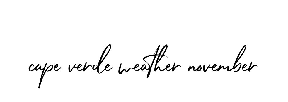 Cape-verde-weather-november signature