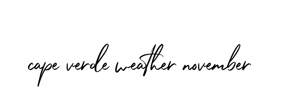 Cape-verde-weather-november signature