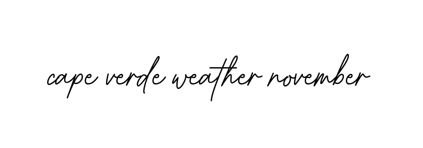 Cape-verde-weather-november signature