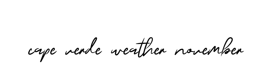 Cape-verde-weather-november signature