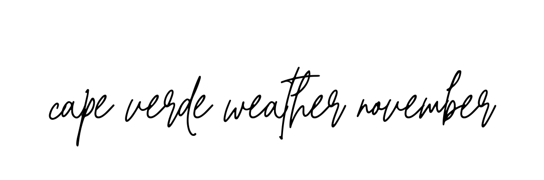 Cape-verde-weather-november signature