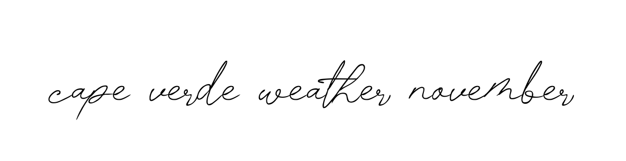 Cape-verde-weather-november signature