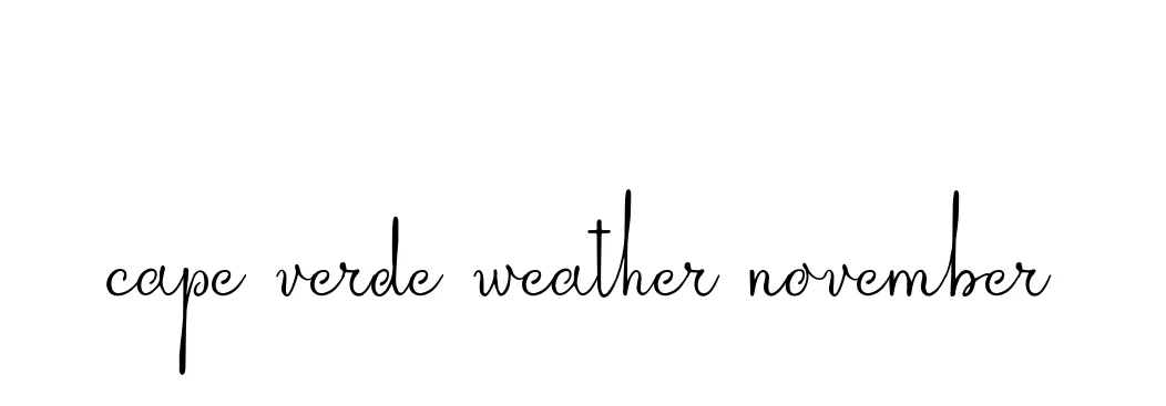 Cape-verde-weather-november signature