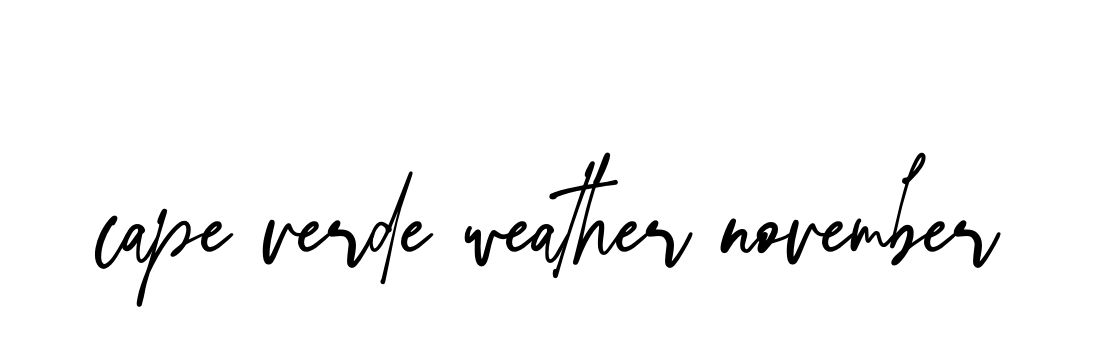 Cape-verde-weather-november signature