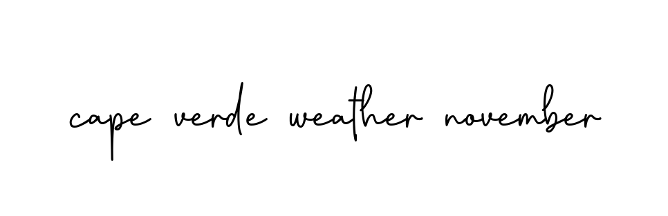 Cape-verde-weather-november signature