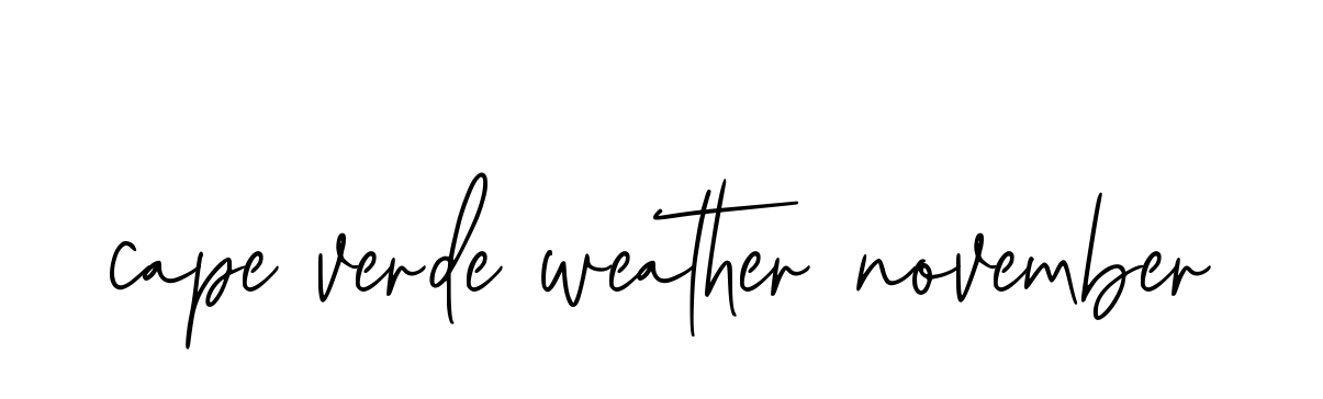 Cape-verde-weather-november signature