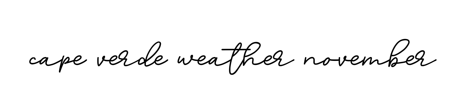 Cape-verde-weather-november signature