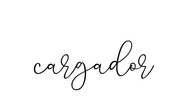 Handwritten Signature for Cargador - Style 147 Online