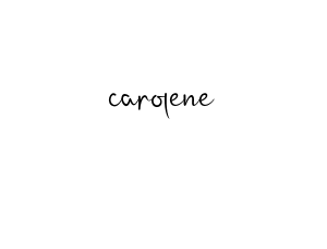 Carolene signature