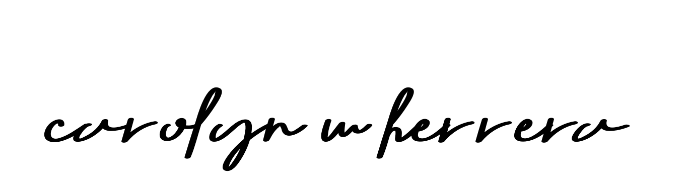 Handwritten Signature for Carolyn-w-herrera - Style 135 Online