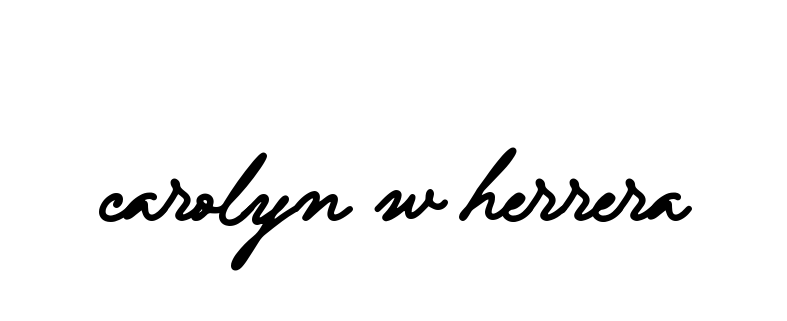 Handwritten Signature for Carolyn-w-herrera - Style 137 Online