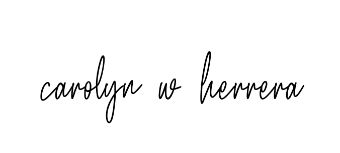Handwritten Signature for Carolyn-w-herrera - Style 154 Online