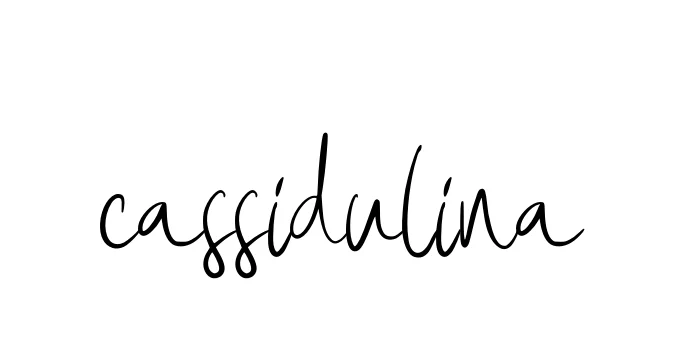 Handwritten Signature for Cassidulina - Style 146 Online