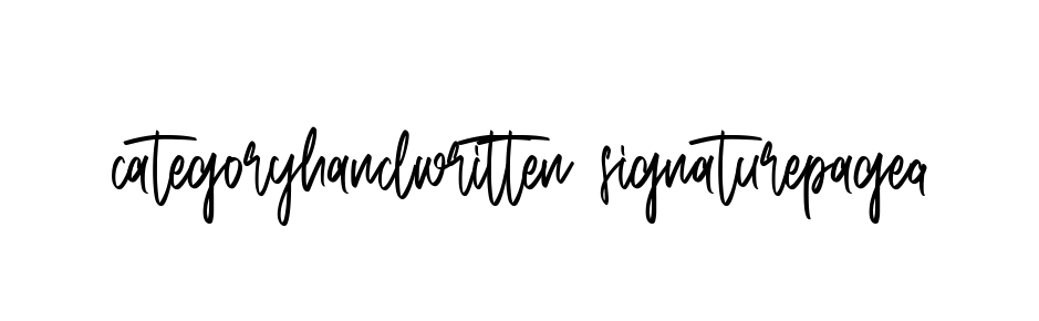 Categoryhandwritten-signaturepage9 signature
