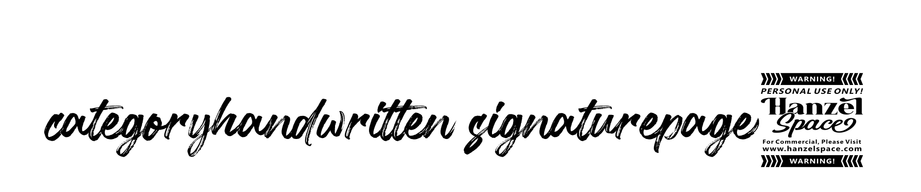 Categoryhandwritten-signaturepage9 signature