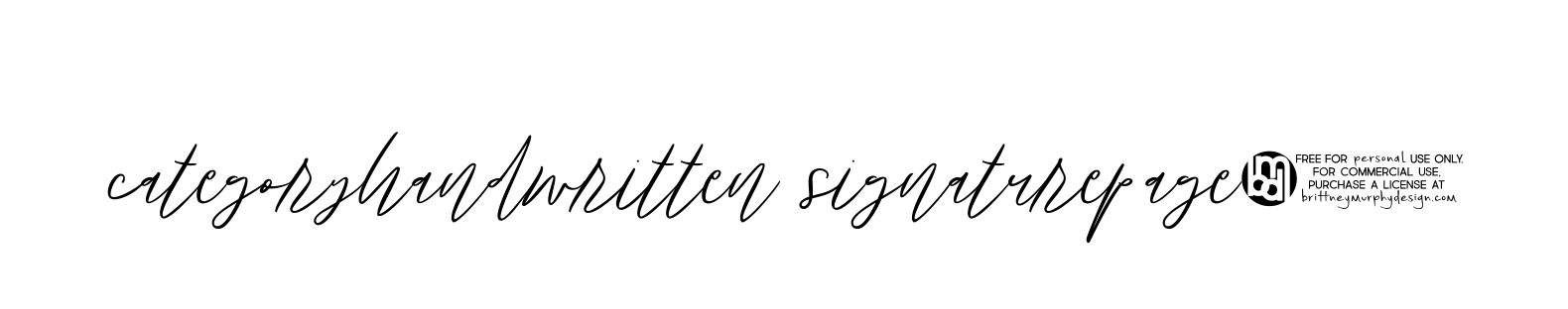 Categoryhandwritten-signaturepage9 signature