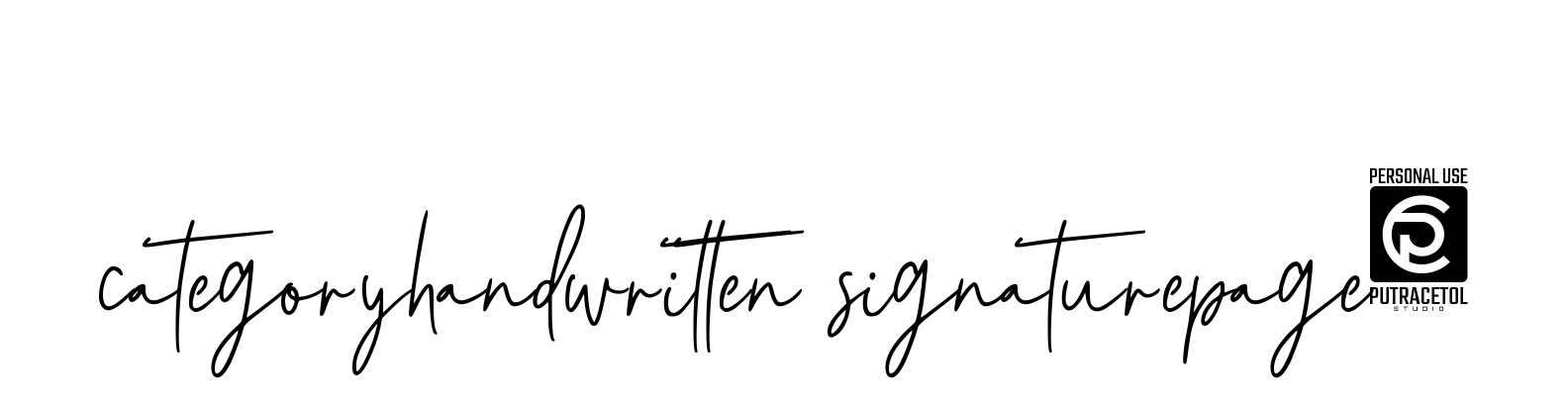 Categoryhandwritten-signaturepage9 signature