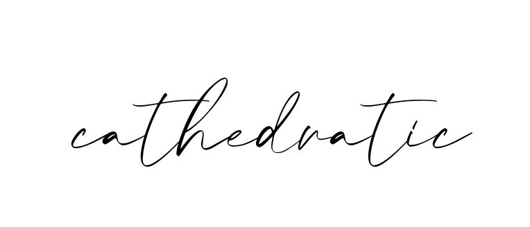 Cathedratic signature