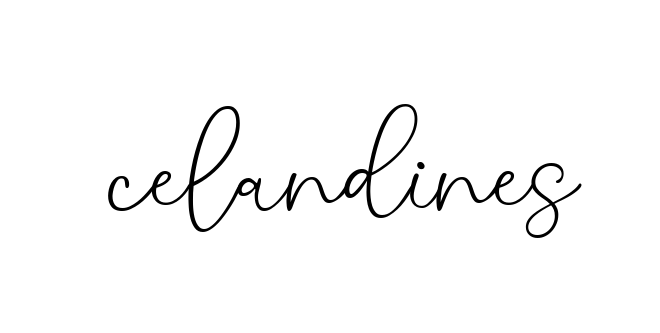 Handwritten Signature for Celandines - Style 147 Online