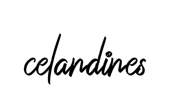Handwritten Signature for Celandines - Style 149 Online