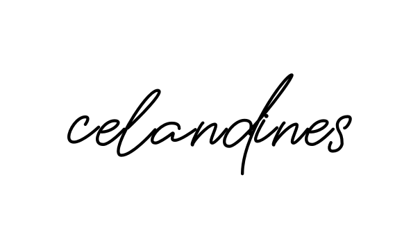 Handwritten Signature for Celandines - Style 150 Online