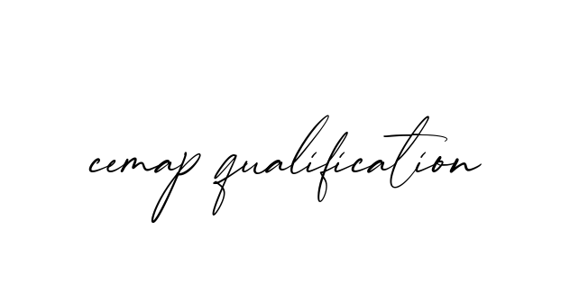 Cemap-qualification signature