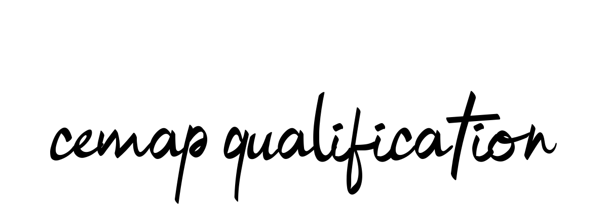 Cemap-qualification signature