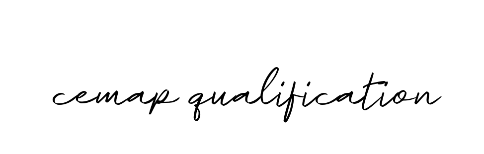 Cemap-qualification signature