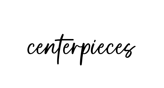 Handwritten Signature for Centerpieces - Style 142 Online