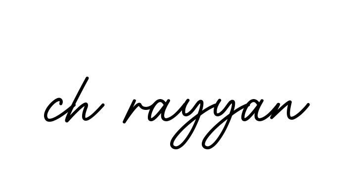 Ch-rayyan signature