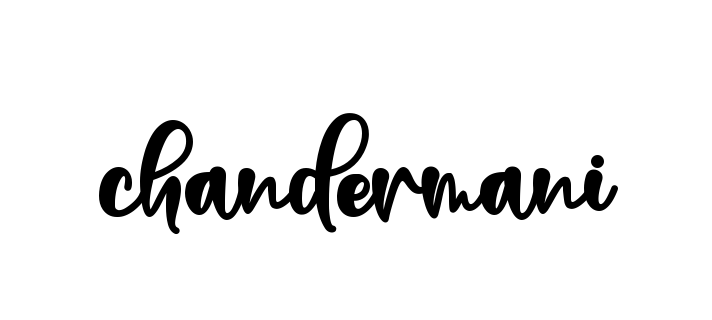 Handwritten Signature for Chandermani - Style 136 Online